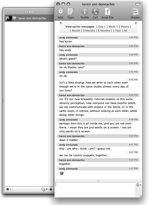 This a Magazine.  Intervista a Andy Simionato e Karen ann&nbsp;Donnachie.